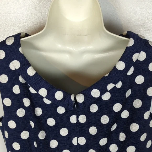 Boden Martha Textured Polka Dot Sheath Dress - Picture 8 of 12